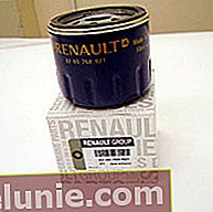 Filtro olio originale Renault 7700274177