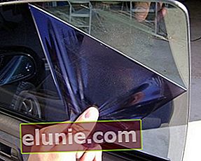 eliminación de tintado del vidrio del automóvil