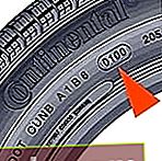 Sello de fecha de fabricación de neumáticos