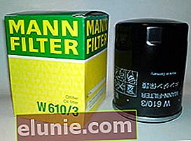Filtro olio MANN-FILTER W 610/3