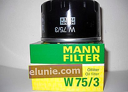 Filtro olio MANN-FILTER W 75/3