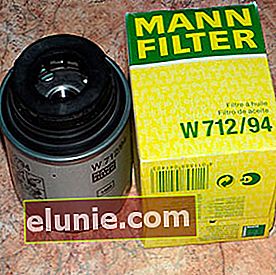 Filtro de aceite Polo Sedan MANN-FILTER W 712/94